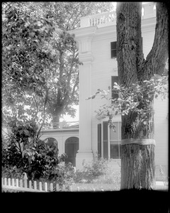 Salem, 80 Federal Street, exterior detail, rear, west side, Jerathmeel Peirce house