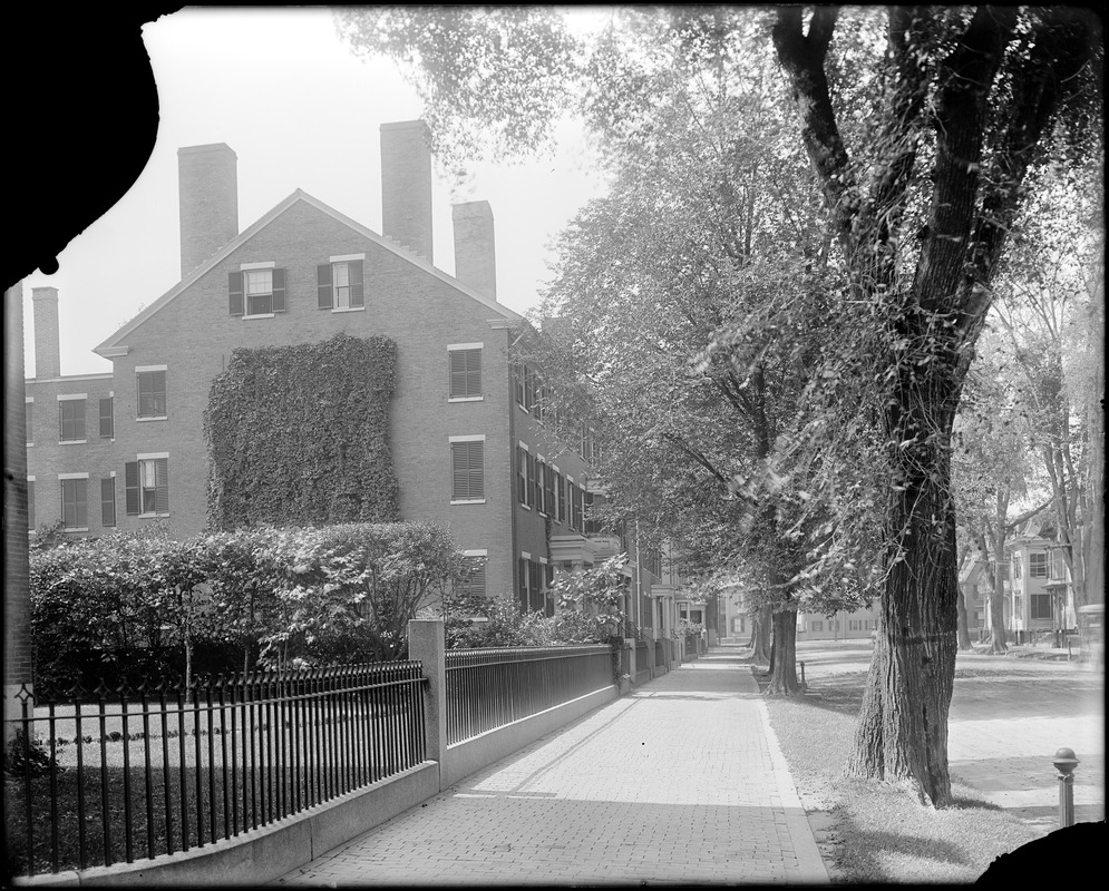 Salem, Chestnut Street, views, west from 29 Chestnut Street Digital