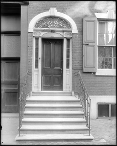 Philadelphia, Pennsylvania, 269 South 4th Street, exterior detail, door, unknown house