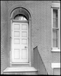 Philadelphia, Pennsylvania, 222 South 4th Street, exterior detail, door, unknown house