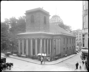 Boston, Tremont Street, King's Chapel