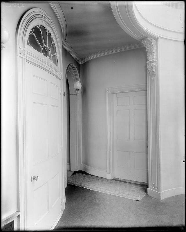 Boston, 40 Beacon Street, hall, third floor, Daniel P. Parker house