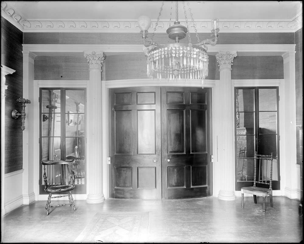 Boston, 40 Beacon Street, parlor, second floor rear, Daniel P. Parker house