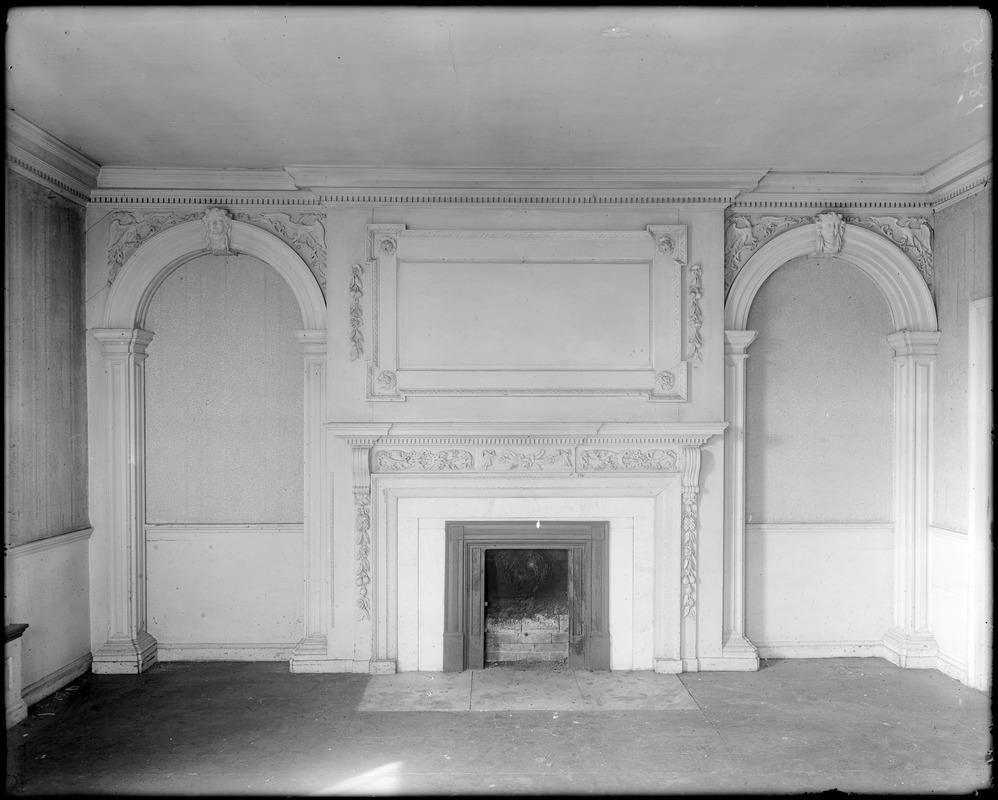 Jamaica Plain, 685 Centre Street, interior, Penney-Hallet house