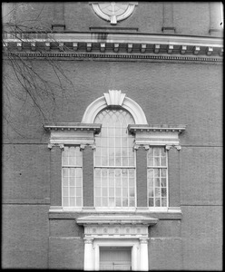 Philadelphia, Pennsylvania, Chestnut Street, exterior detail, window, Independence Hall