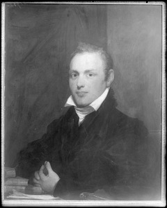 Portrait, Joseph Story, by Stuart, at Harvard