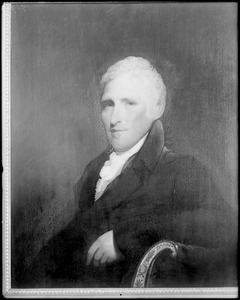 Portrait, Benjamin Bussey, 1757-1842, by Stuart, at Harvard