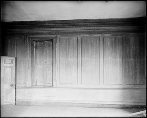 Horsham, Pennsylvania, 859 County Line Road, interior detail, panelling, first floor, Keith House