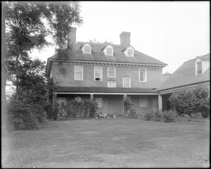 Philadelphia, Pennsylvania, 4601 North 18th Street, James Logan house, 1727, "Stenton", rear