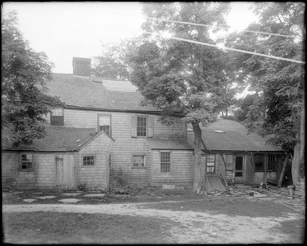 Kingston, Rhode Island, General Cyrus French house, rear