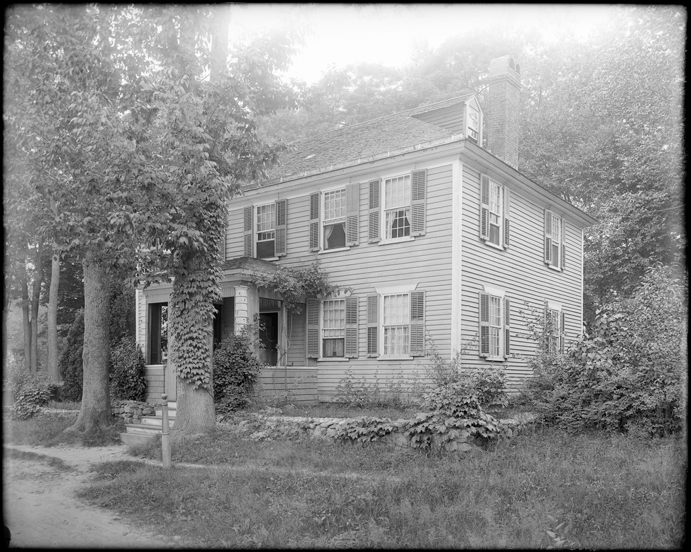 Kingston, Rhode Island, South Road, Greenman house Digital Commonwealth