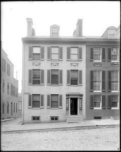 Baltimore, Maryland, 7 East Franklin Street, exterior detail, front elevation, unknown house