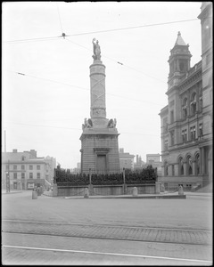 Baltimore, Maryland, monuments, Battle Monument by Benjamin Larobe, architect