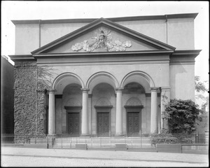 Baltimore, Maryland, West Franklin Street, Christ Church, 1818, Godfray, architect