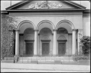 Baltimore, Maryland, West Franklin Street, Christ Church, 1818, Godfray, architect
