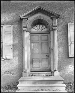 Philadelphia, Pennsylvania, 4927 Frankford Avenue, exterior detail, door, unknown house