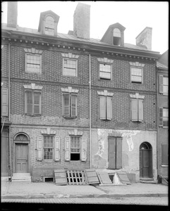 Philadelphia, Pennsylvania, Water Street, unknown house, 1800, lived in by a sea captain