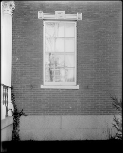Salem, 29 Chestnut Street, exterior detail, window, Pickering Dodge house