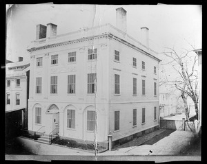 Salem, 204-206 Essex Street, Ezekiel Hersey Derby house, in 1856