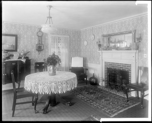 Salem, 2 Cedar Street, George A. Morrill house, dining room