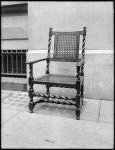 Objects, furniture, Jacobean chair