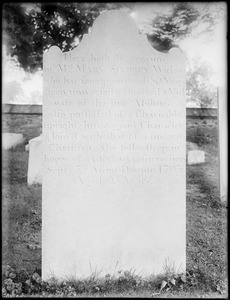 Philadelphia, Pennsylvania, monuments, gravestone, Mary Sindrey, 1795