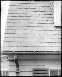 Salem, 4 Fairfield Street, exterior detail, slate roof, Miss E. A. Pinnock's house
