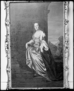 Portrait, Mrs. Jeremiah Lee, by John Singleton Copley