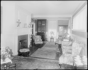 Wenham, Randolph B. Dodge house, reception room