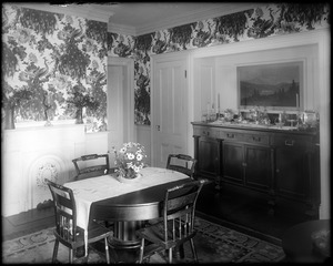 Wenham, Randolph B. Dodge house, dining room