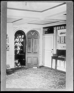 Salem, 54 Turner Street, interior detail, cupboard, John Turner house