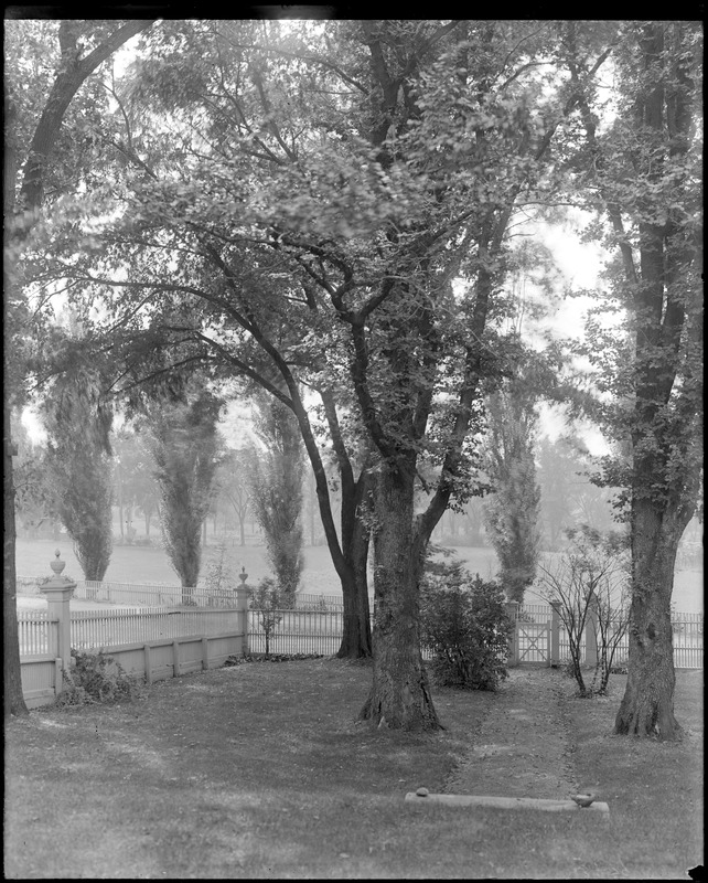 North Andover, Kittridge house, views from porch