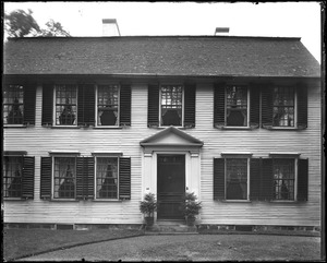 North Andover, Phillips house, front facade