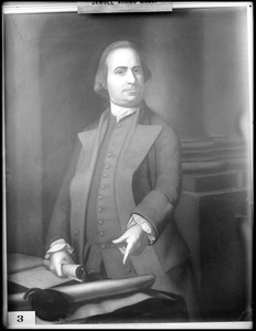 Portrait, Samuel Adams, by B. Onthank after Copley