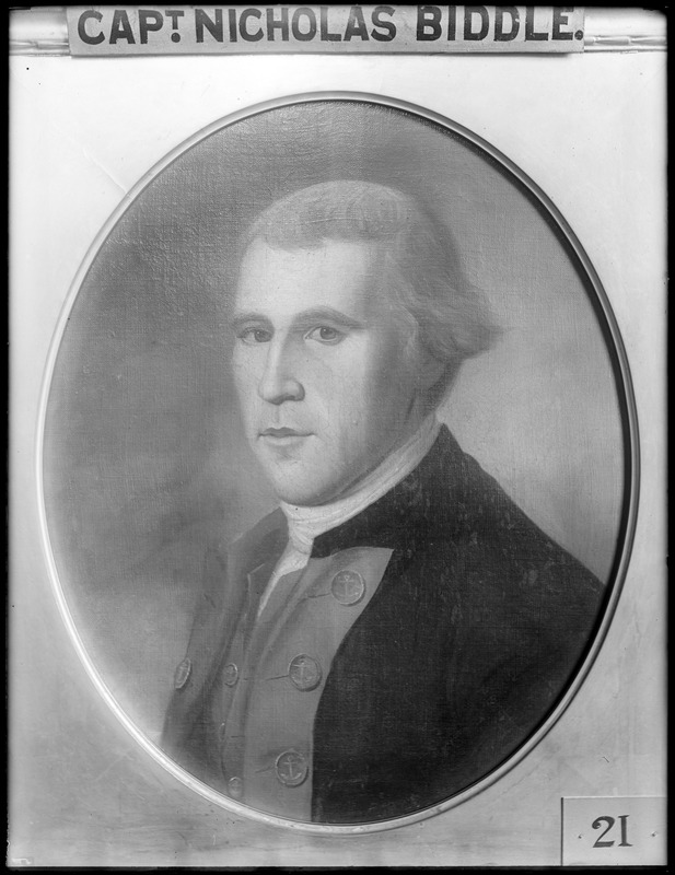 Portrait, Nicholas Biddle by Charles W. Peale