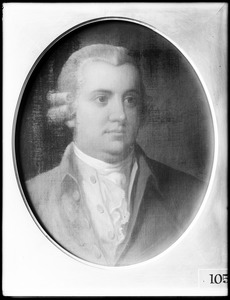 Portrait, Benjamin Harrison by J.R. Lamdin, after John Trumbull