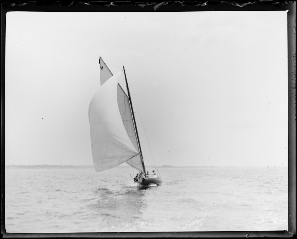 Boats sailing, Marblehead, MA
