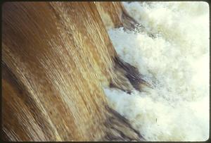 Newton Upper Falls at Silk Mill Dam - Hemlock Gorge Echo Bridge