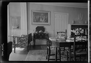 Mrs. Ives House, Salem: interior