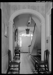 Pingree House, Salem, hallway