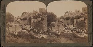 The Arcadian Gate of old-time Messene, (N.) from within the precints of Sparta's rival, Greece