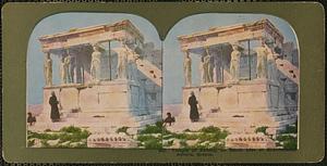 Temple of Athens, on south side of Erechtheum, Athens, Greece