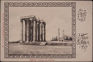 Grèce Temple de Jupiter