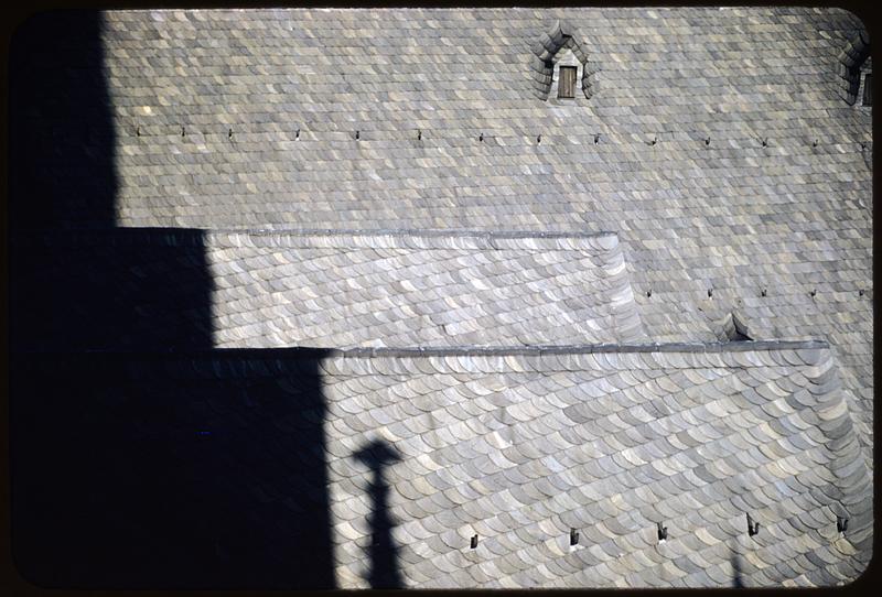 Roof of church, Frankfurt, Germany