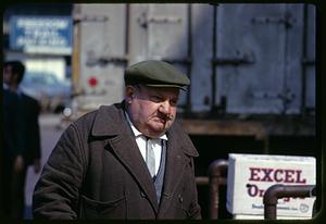 Man smoking cigar