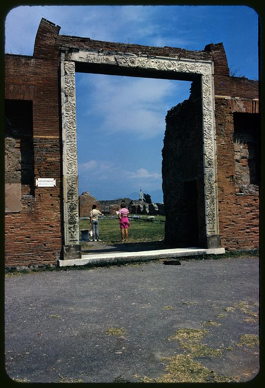 Building of Eumachia, Pompeii, Italy