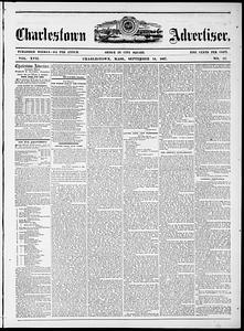 Charlestown Advertiser, September 14, 1867