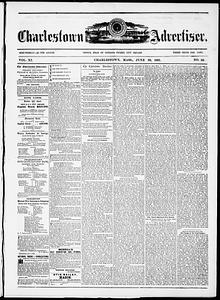 Charlestown Advertiser, June 29, 1861