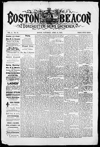 The Boston Beacon and Dorchester News Gatherer, April 15, 1876