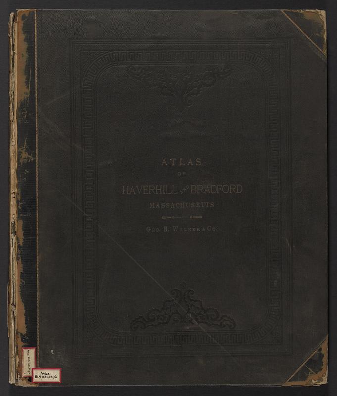 Atlas Of Haverhill And Bradford Massachusetts Digital Commonwealth 7066